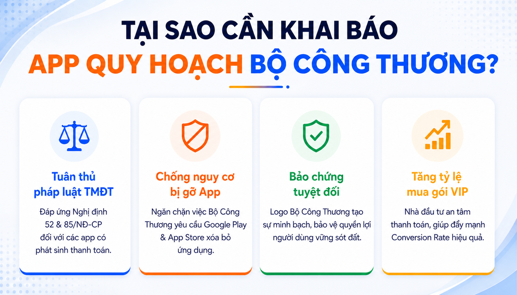tại sao app bản đồ quy hoạch cần phải khai báo với bộ công thương (truecore)