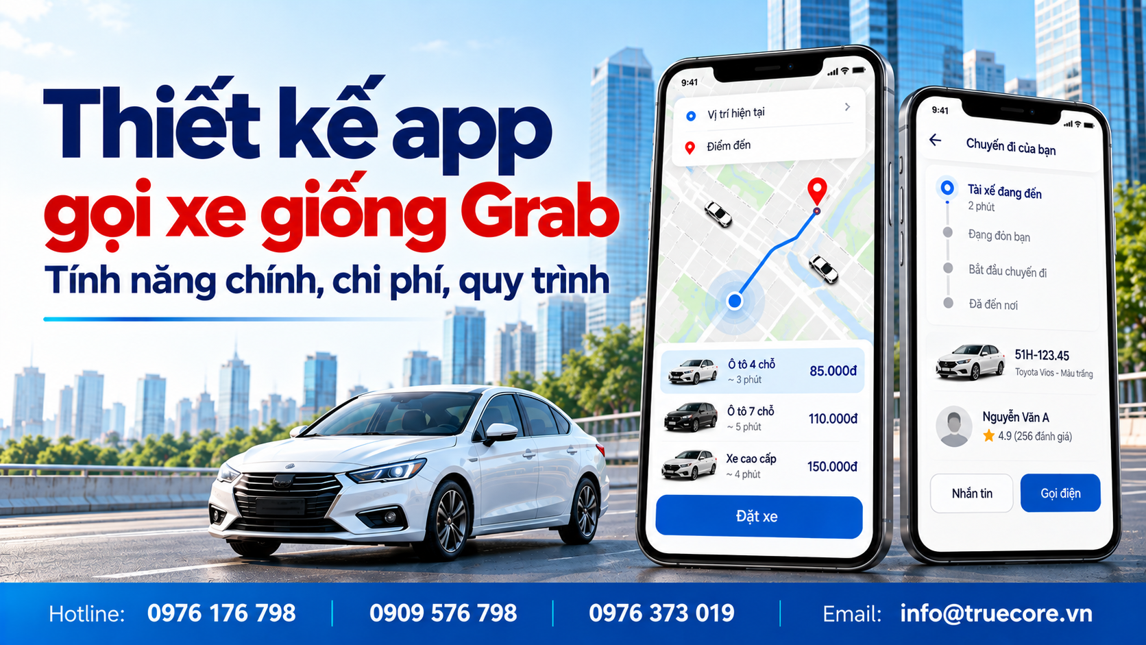 Thiet Ke App Goi Xe Giong Grab Chuyen Nghiep