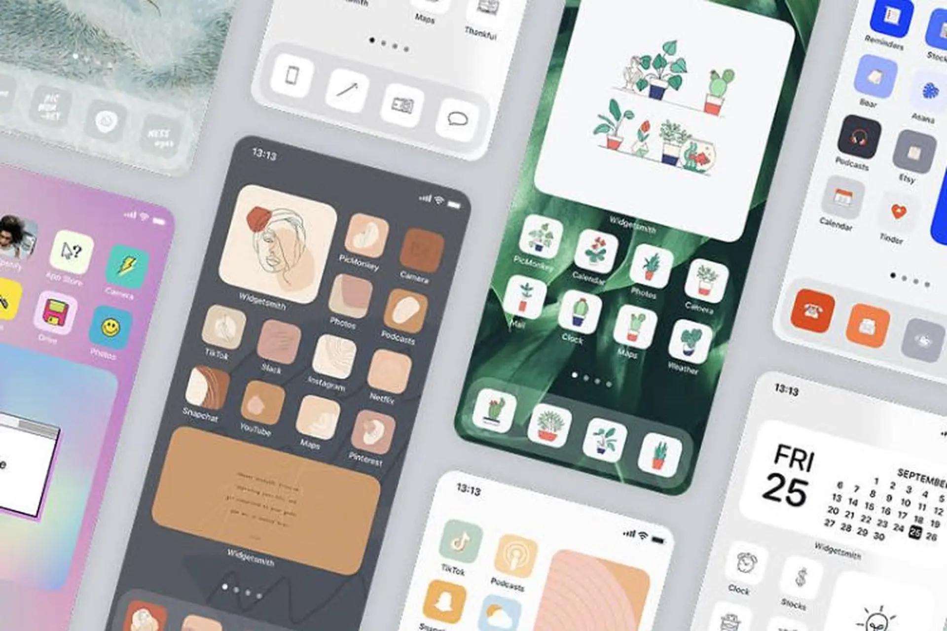 Tổng hợp giao diện ứng dụng di động, minh họa thiết kế app theo yêu cầu